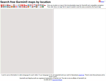 Tablet Screenshot of gpsmapsearch.com